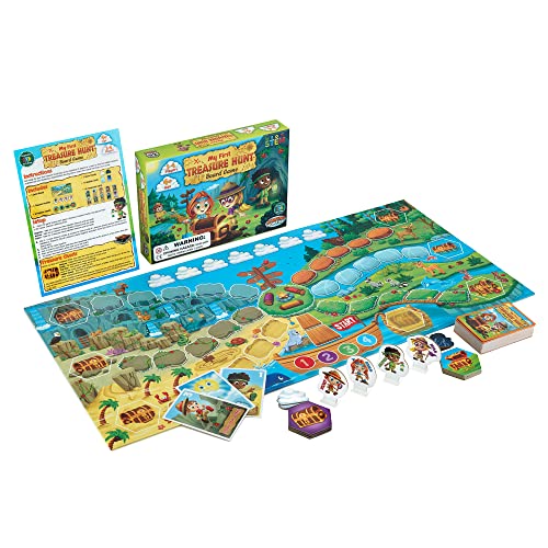 My First Treasure Hunt Cooperative Board Game for Kids Ages 4+, 1-4 Players