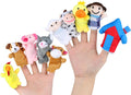 RIY 10Pcs Story Time Finger Puppets