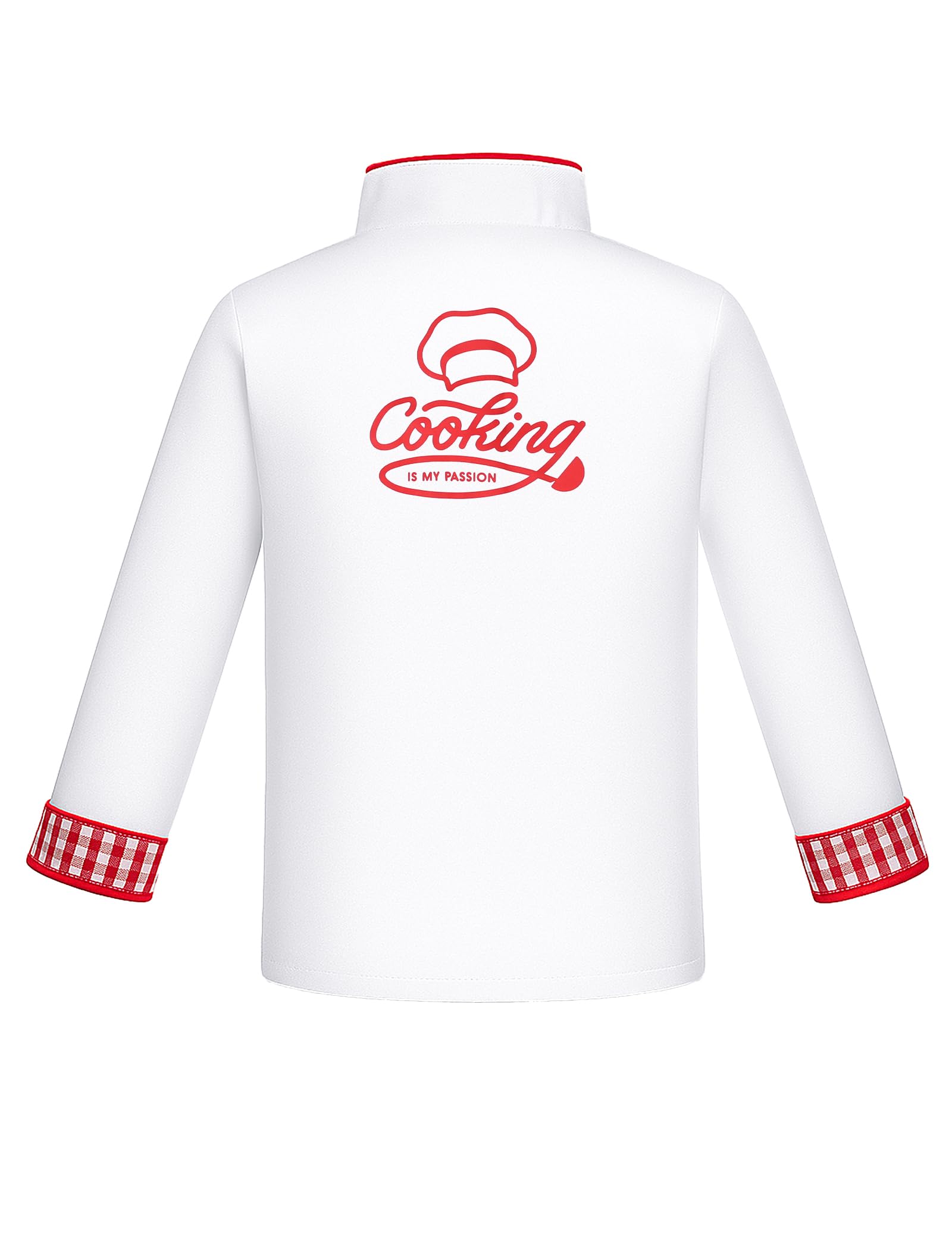 ANPHILE Chef Costume for Kids with Hat,Toddler Chef Outfit Cooking Baking