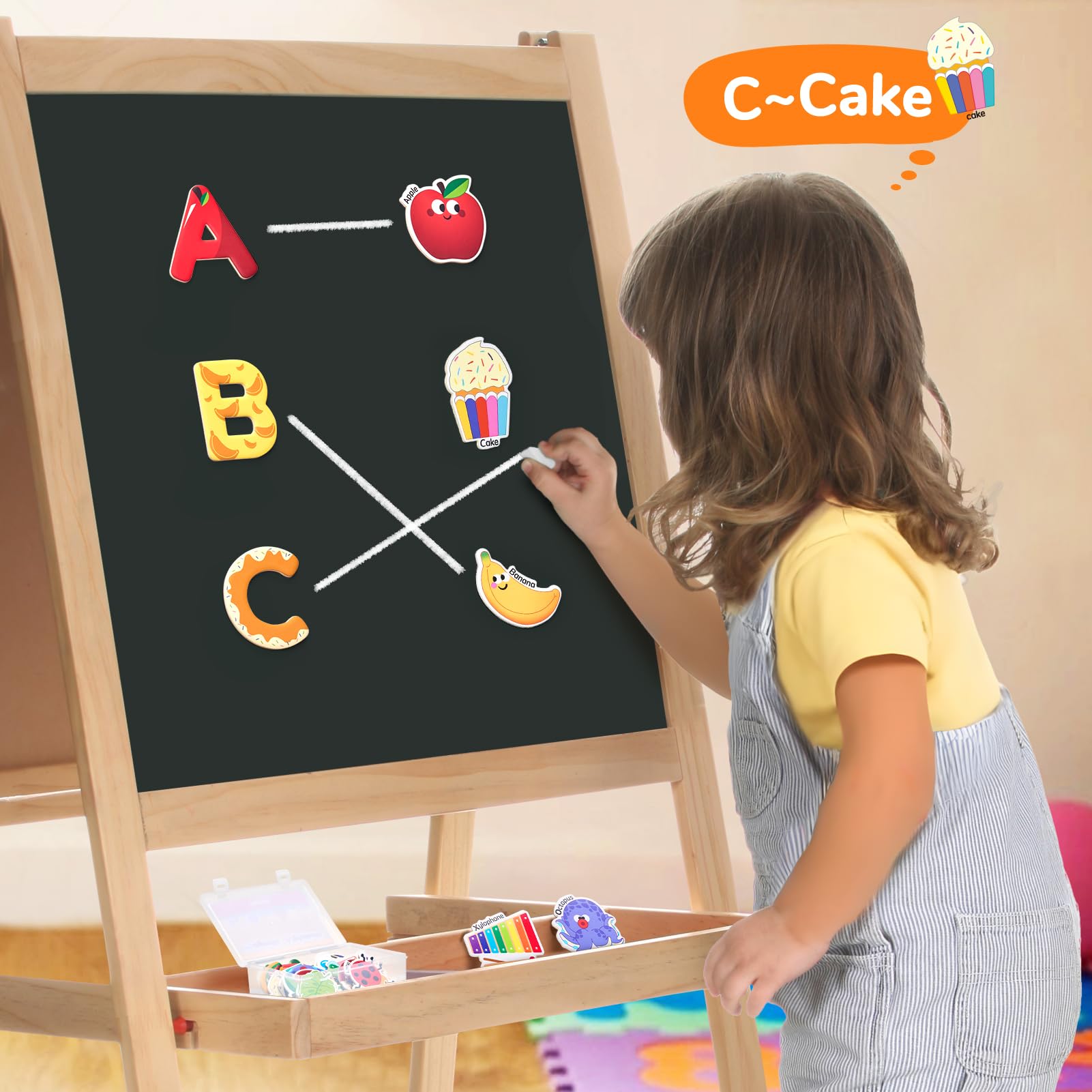 JoyCat Fridge Magnets for Toddlers & Kids