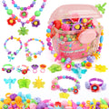 GILI Pop Beads - Arts and Crafts Toys Jewelry Making Kit for 3 4 8 Year Old Little Girls