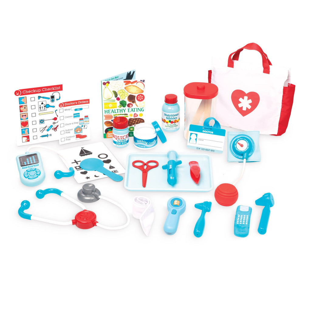 Melissa & Doug Super Smile Dentist Play Set, 25-Piece Dentist Kit with Oversized Teeth