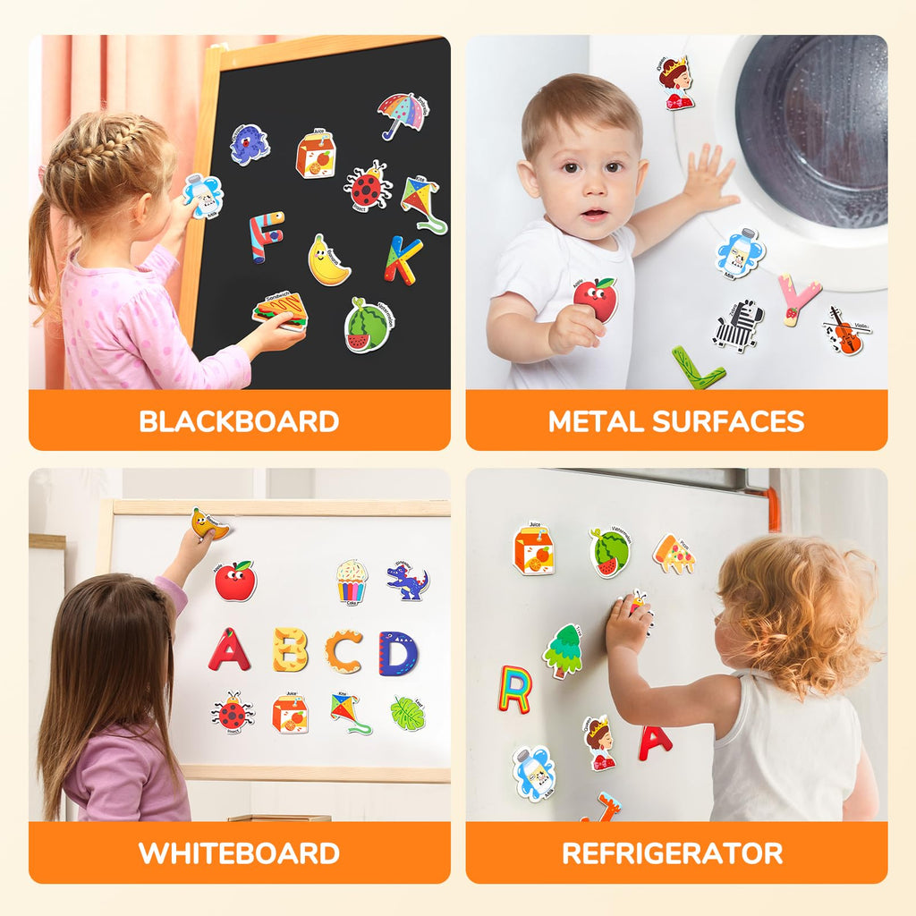 JoyCat Fridge Magnets for Toddlers & Kids