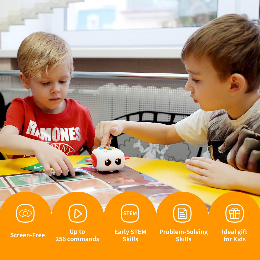 MatataStudio TaleBot Pro Coding Robot for Kids 3-5, Screen-Free STEM Toy