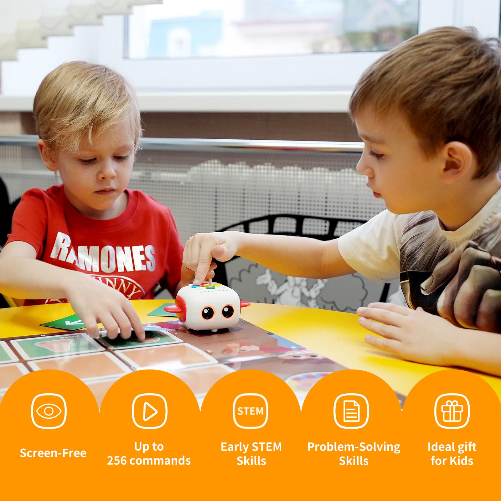 MatataStudio TaleBot Pro Coding Robot for Kids 3-5, Screen-Free STEM Toy