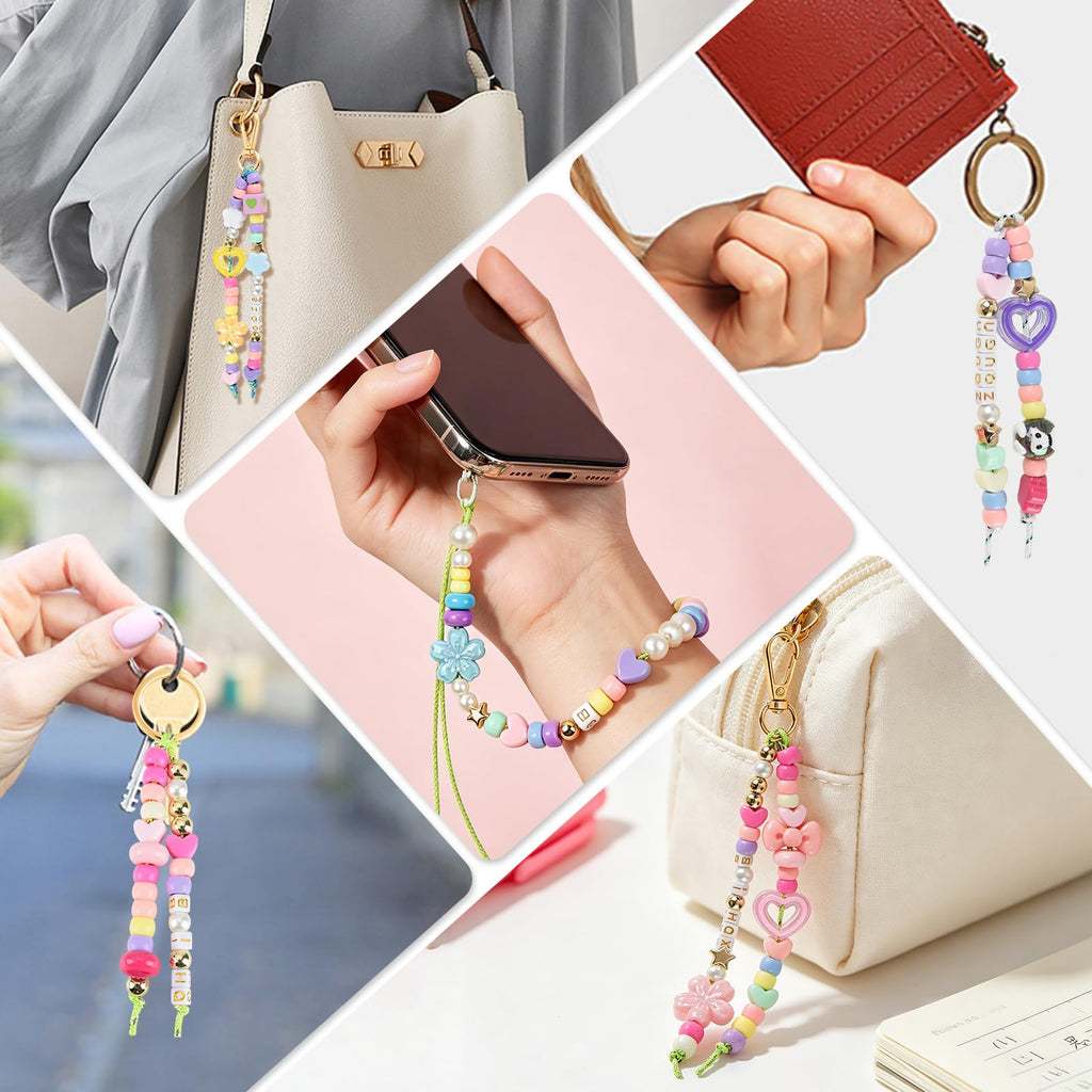 NEBURORA Beaded Keychain Making Kit