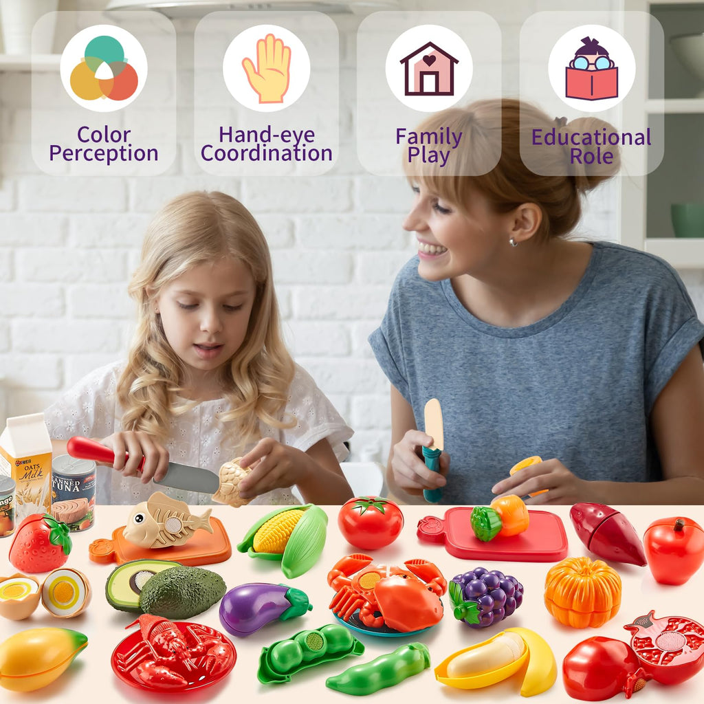 Laugigle Pretend Play Food for Kids Kitchen
