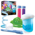 Discovery™ Reaction Lab Chemistry Set – 41 STEM Experiments for Kids| Includes Black Light Pen, Crystal Growing, Slime, Goo| Educational Learning Toy| Science Activity Kit| Boys & Girls Gift| Age 8+