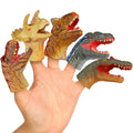 Gemini&Genius Finger Dinosaur Hand Puppets, 5Pcs Dino Hand Puppets