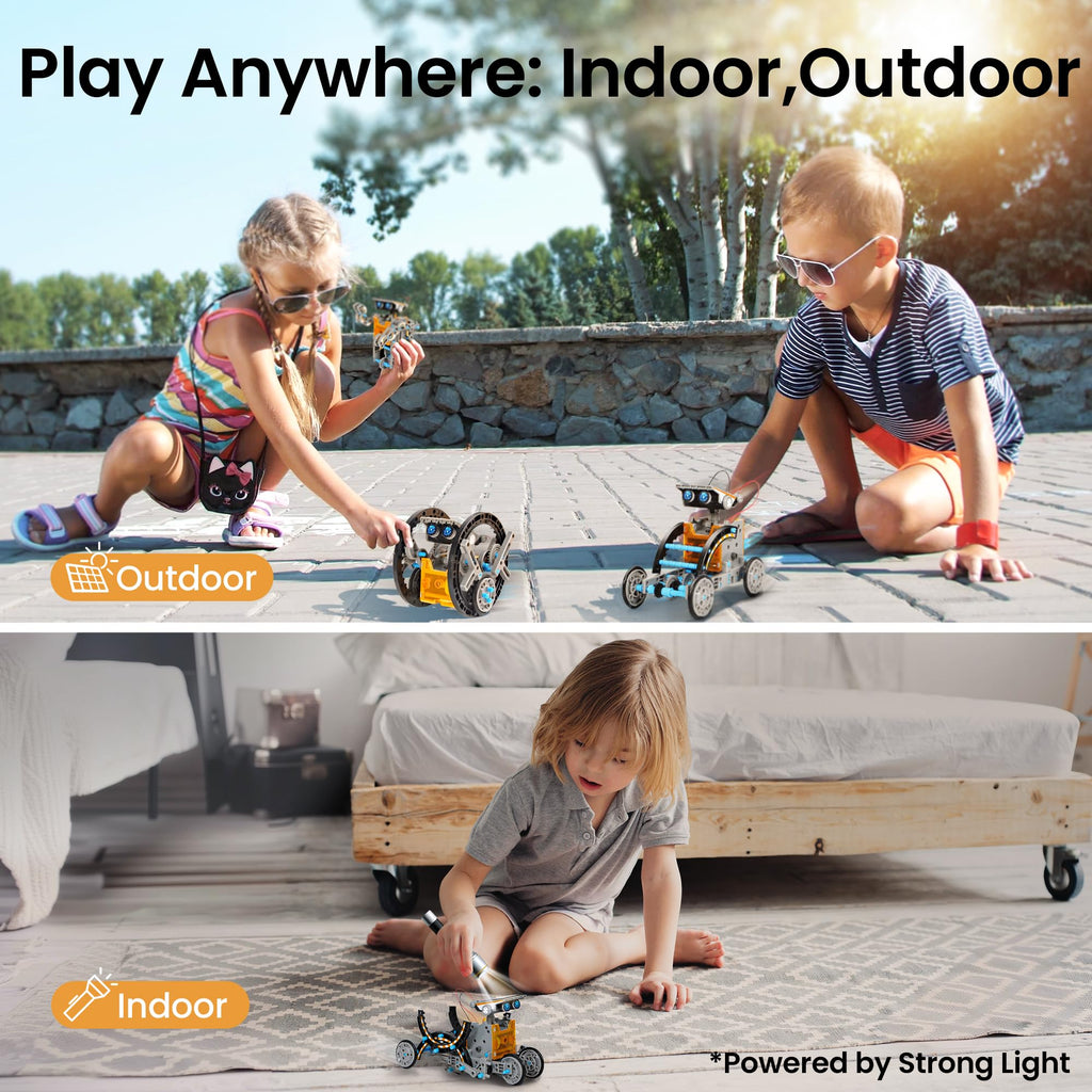 Sillbird 12 in 1 Solar Robot Toys STEM for Kids Boys Aged 8-12