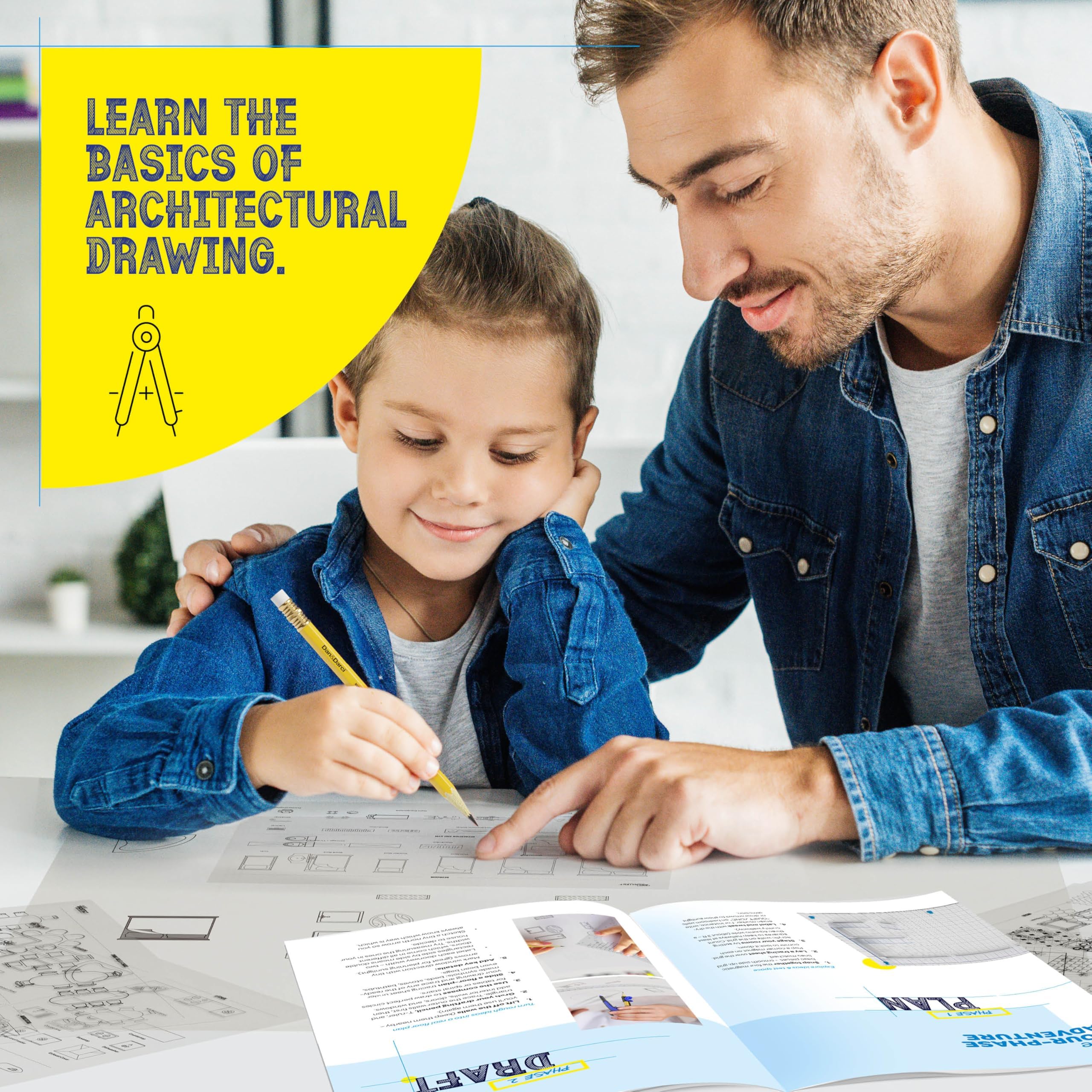 Architecture Kit for Kids - Architect Home Model Kit - Girls & Boys Gifts