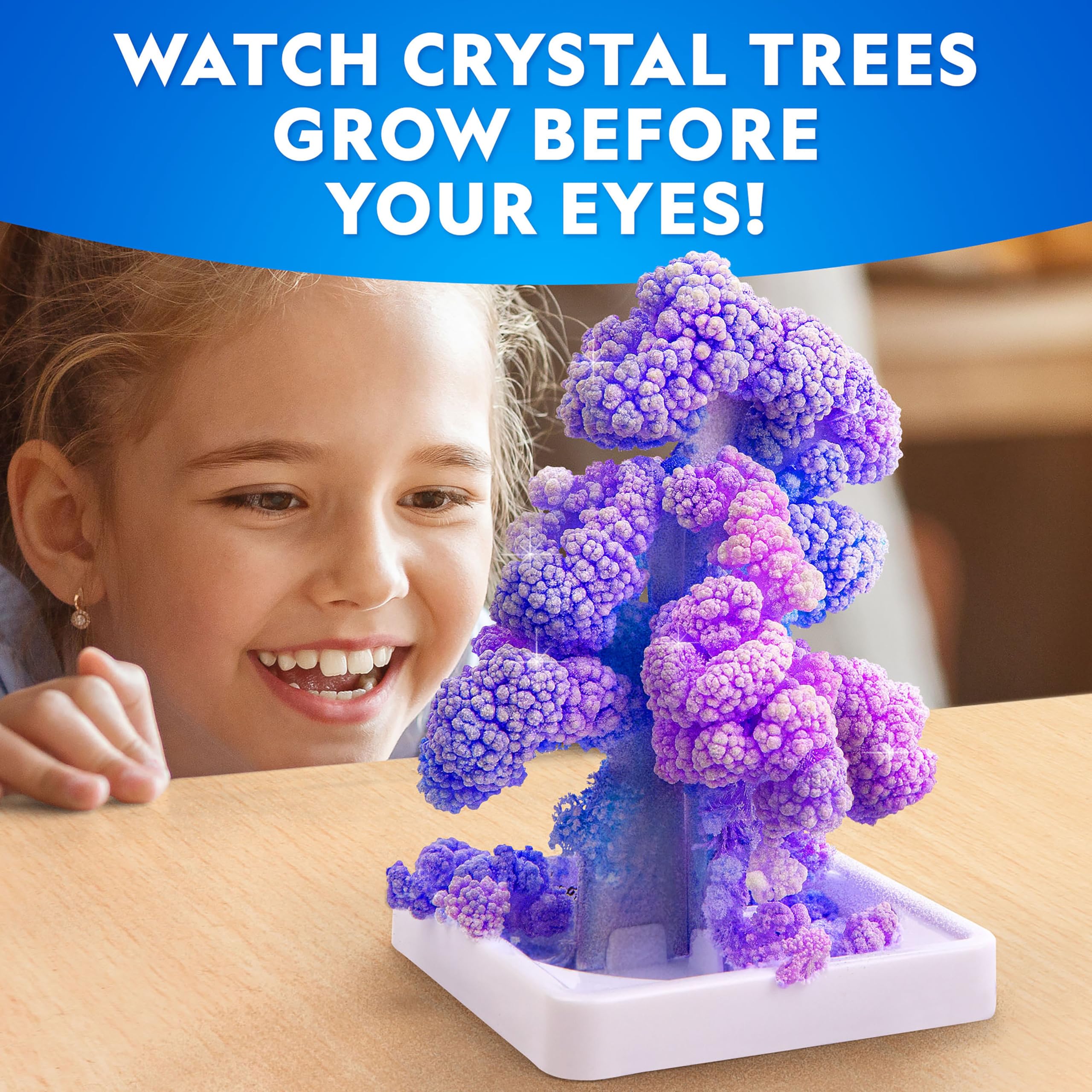 National Geographic Crystal Growing Kit with 5 Unique Activities